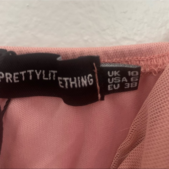 Pink prettylittlething dress. Brand new! - Picture 3 of 3